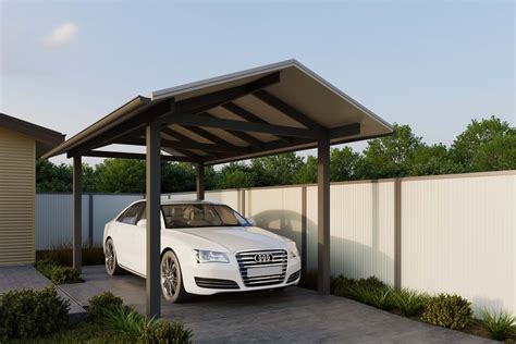 Gable Roof Carport Designs - Carport | Minimalist and Modern Car Garage