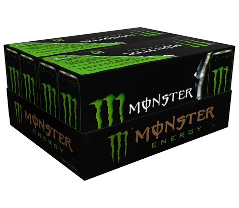 (20 Cans) Monster Energy Drink, Original, 16 fl oz - Walmart.com ...