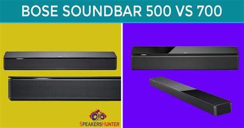 Bose Soundbar 500 vs 700 - Which One Would You Choose?