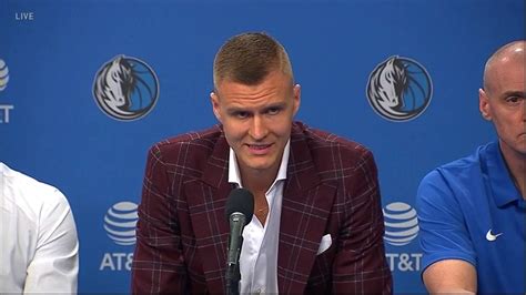 Dallas Mavericks Introduce Kristaps Porzingis | Full Press Conference ...