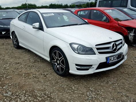 2013 MERCEDES BENZ C180 AMG S for sale at Copart UK - Salvage Car Auctions