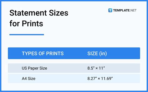 Statement Size - Dimension, Inches, mm, cms, Pixel | Free & Premium ...