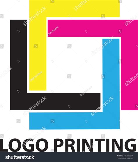 Logo Colour Cmyk Template Vector Design Stock Vector (Royalty Free) 1557880094 | Shutterstock