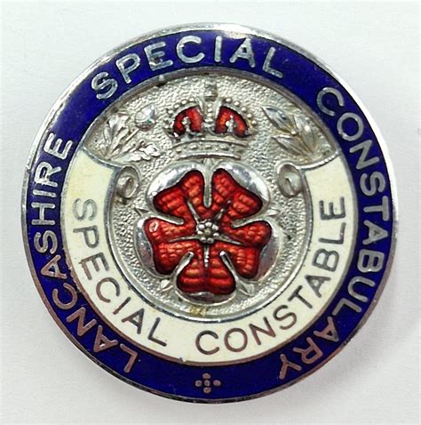 Lancashire Special Constabulary Badge | Time Militaria