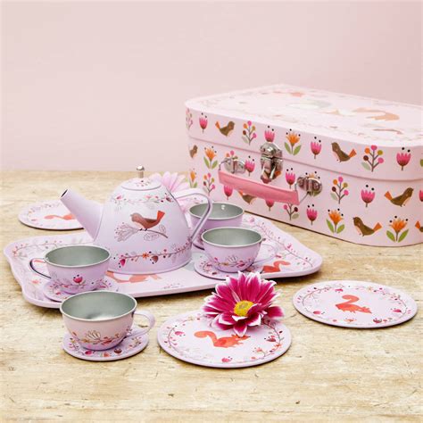 personalised children's tea party set by jonny's sister | notonthehighstreet.com