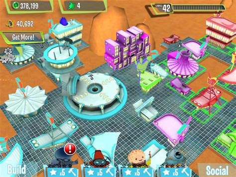 Hands on with Glu Mobile's new 'The Jetsons meets SimCity' social game Space City | Pocket Gamer