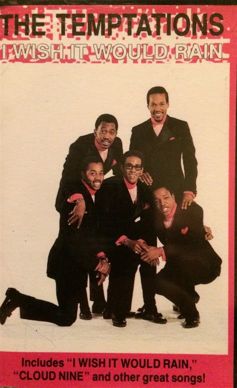 The Temptations - I Wish It Would Rain (1989, Cassette) | Discogs