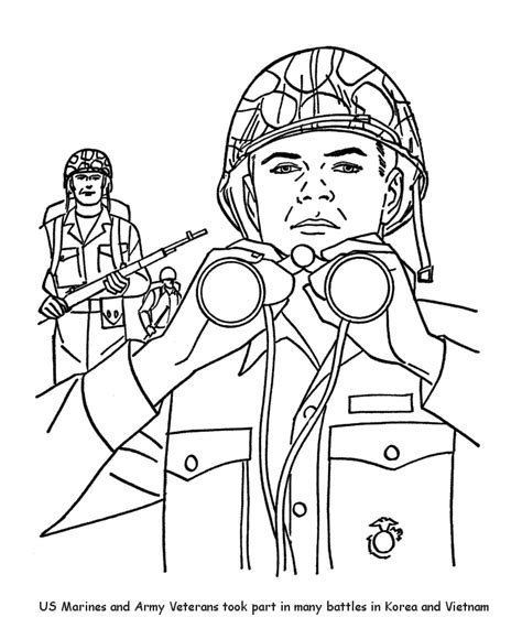 veterans day coloring pages - Clip Art Library