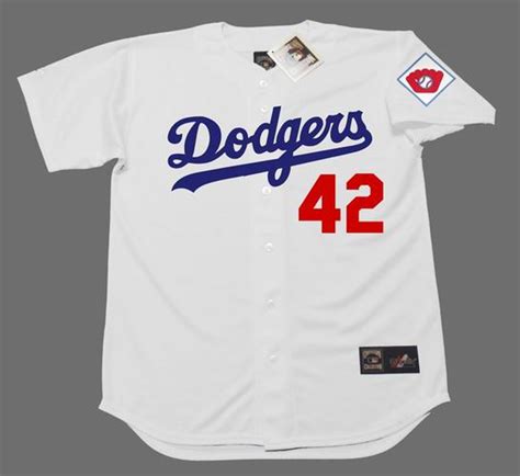 JACKIE ROBINSON | Brooklyn Dodgers 1951 Majestic Baseball Throwback Jersey