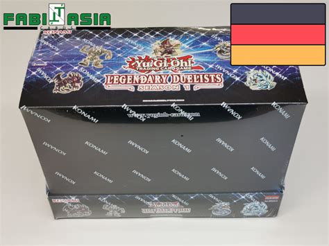 YuGiOh! Legendary Duelists: Season 1 Display Deutsch - Fabitasia Cards