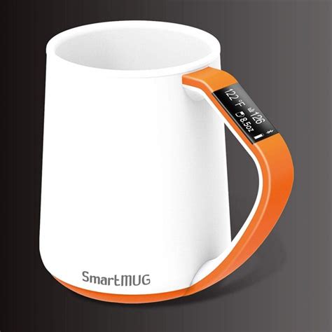 Smart MUG shows and tracks Temperature