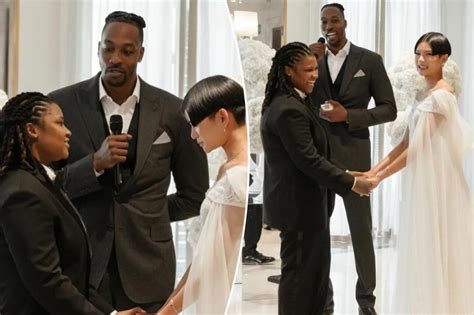 Ex-NBA star Dwight Howard officiates wedding of celeb stylist