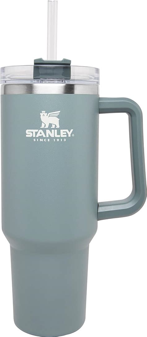 Amazon.com: Stanley 40oz Adventure Quencher Reusable Insulated Stainless Steel Tumbler (Shale ...