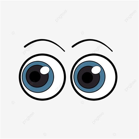 Two Emoji Eyes Glance Sideways, Eyes, Glare, Emoticon PNG Transparent Clipart Image and PSD File ...