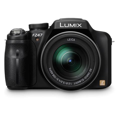 Panasonic LUMIX DMC-FZ47 Digital Camera (Black) DMC-FZ47K B&H