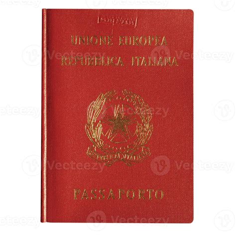 Italian passport isolated 3156865 Stock Photo at Vecteezy