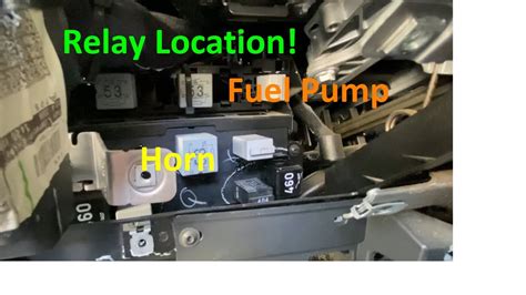 Fuel Pump Relay Location MK5 Jetta TDI VW Volkswagen 2005.5 2006 2007 ...