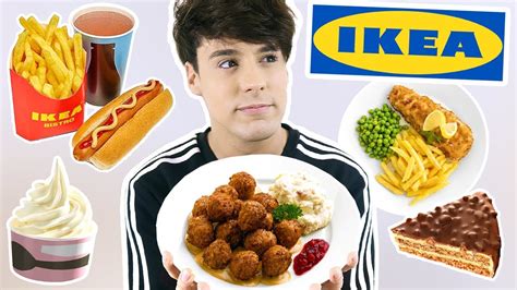 i only ate FOODS FROM IKEA for 24 hours - YouTube