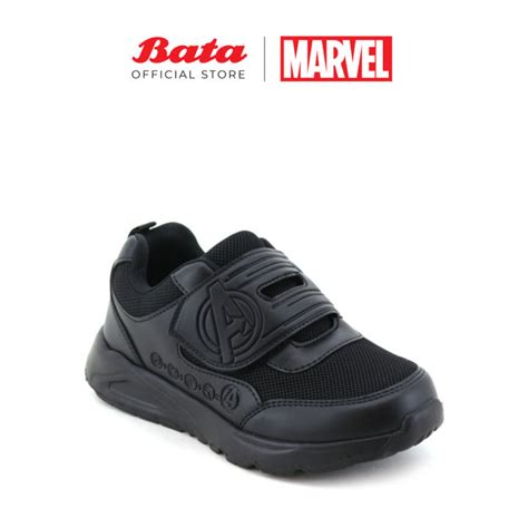 DISNEY MARVEL Kids Boys Black School Shoes - 4896732 | Lazada