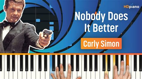 How to Play "Nobody Does It Better" by Carly Simon | HDpiano (Part 1) Piano Tutorial - YouTube