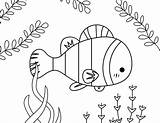 Coloring Fish Pages sketch template