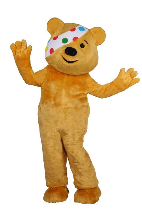 Mascot - Pudsey Bear Says Hello for Children In Need! | Mascot, Activities for kids, Children in ...