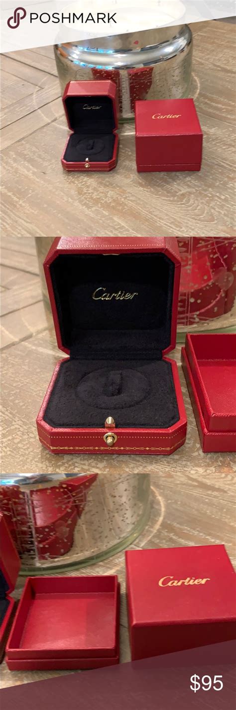 Authentic Cartier Ring Box and Box | Cartier ring, Cartier, Cartier jewelry