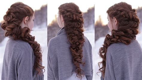 Messy Romantic Braid - YouTube