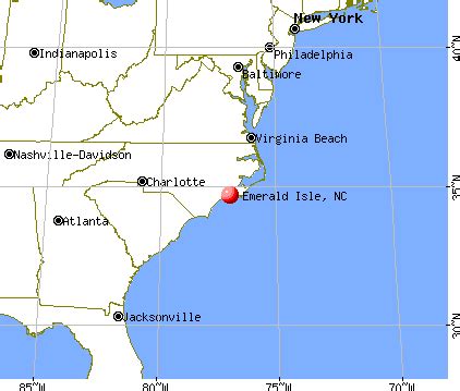 Emerald Isle, North Carolina (NC 28594) profile: population, maps, real estate, averages, homes ...