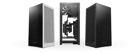 NZXT White H1 V1 Mini-ITX Gaming Case w/650W PSU & AIO - town-green.com