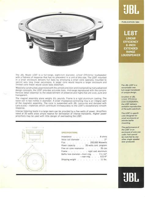 JBL Lancer 44 | www.lansingheritage.org/html/jbl/specs/home-… | Flickr