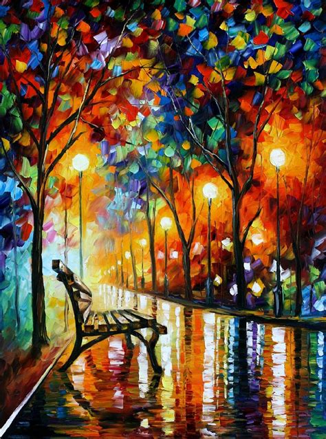 Which among these magnificent oil paintings by Leonid Afremov is your favorite? Poll Results ...