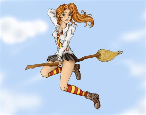 Ginny Weasley - Quidditch time by Patamao on DeviantArt