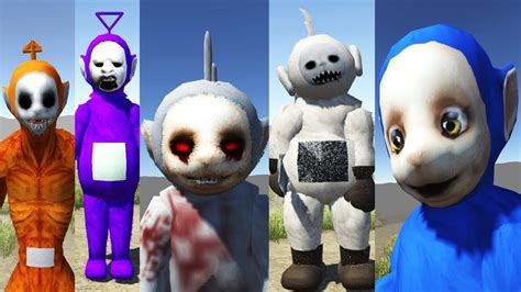 Slendytubbies - ALL Jumpscares, Animations, Characters, Attacks ...