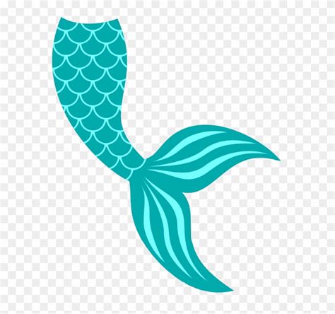 Mermaid Tail Clip Art - Mermaid Tail Svg Free - Free Transparent PNG Clipart Images Download