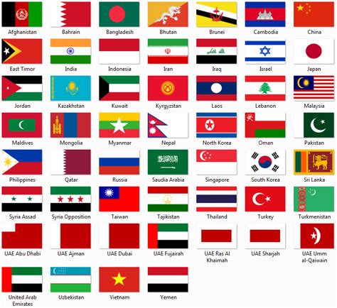 Asia Flags.zip - Files - Flags of Asia - Shareables - Projects - Kerbal ...