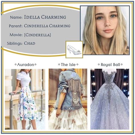 Descendants OCs on Instagram: “Idella Daughter of Cinderella ...