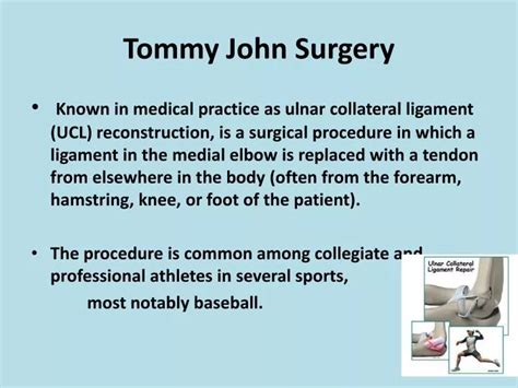 PPT - Tommy John Surgery PowerPoint Presentation, free download - ID ...