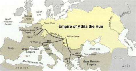 Attilla the Hun life and Death timeline | Timetoast timelines