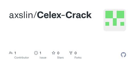 GitHub - axslin/Celex-Crack