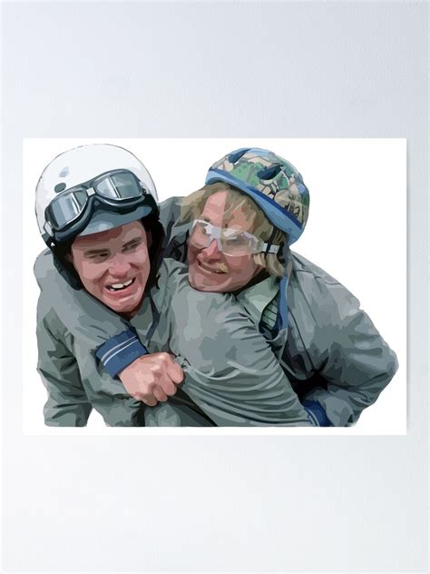 "Dumb and Dumber - Bike Ride" Poster by GloriousWax | Redbubble