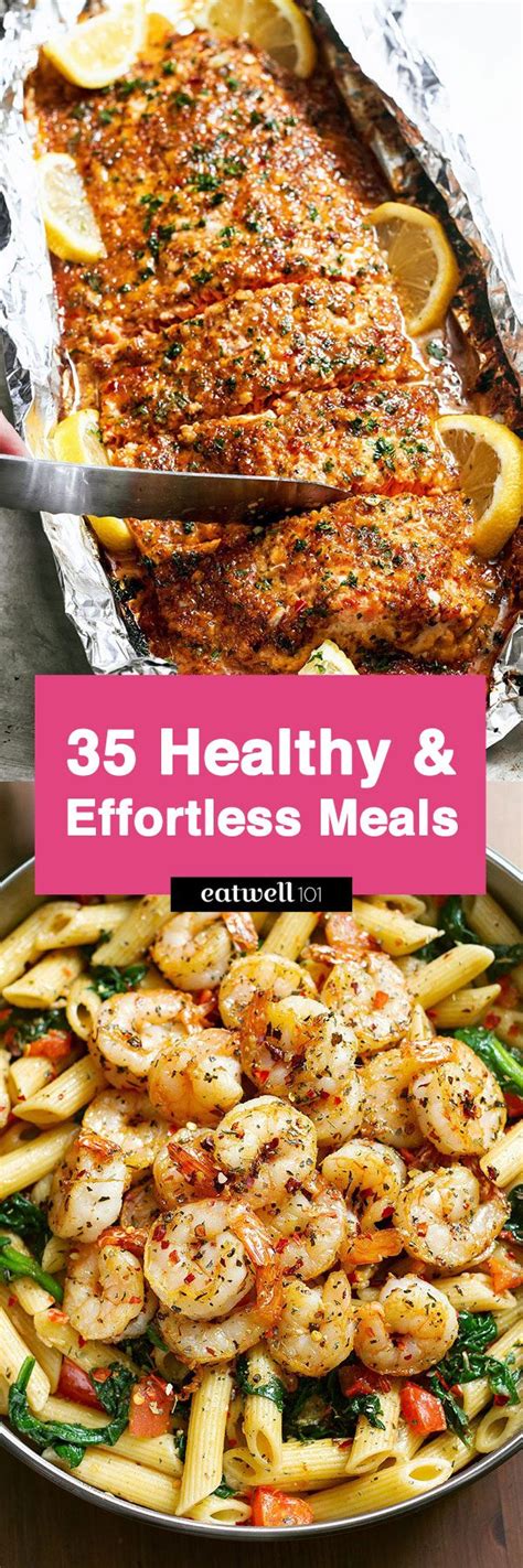 Easy Healthy Dinner Ideas: 49 Low Effort and Healthy Dinner Recipes — Eatwell101