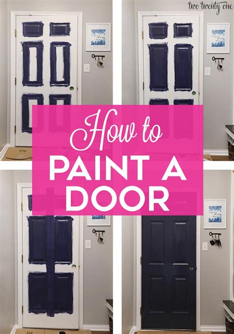 How to Paint a Metal Door