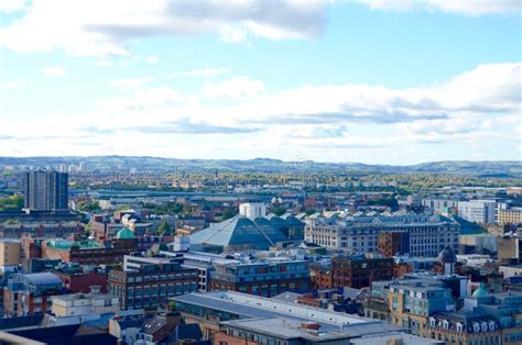 Glasgow skyline stock image. Image of scotland, street - 108053503