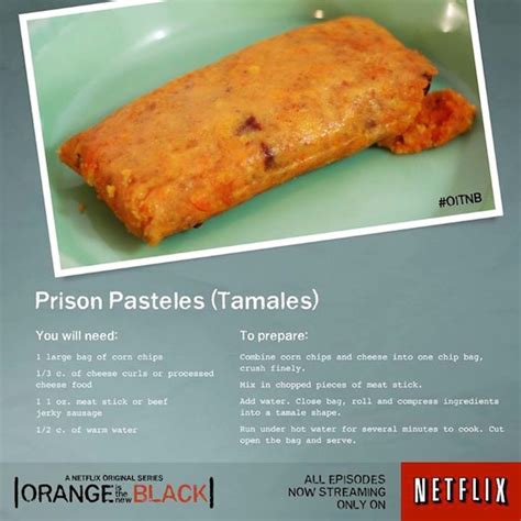 Prison-Inspired Recipes Feed Your 'Orange is the New Black' Obsession