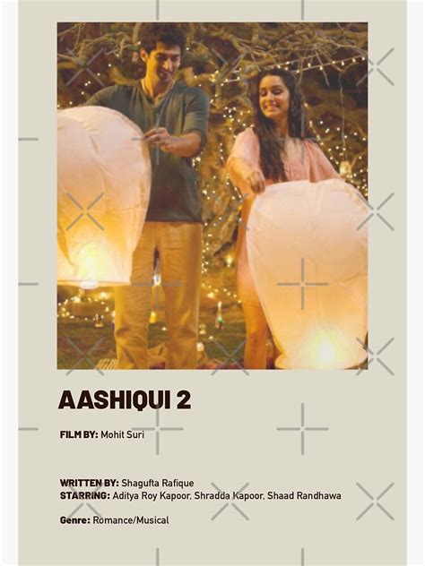 "Aashiqui 2 - minimalist movie poster " Poster by BollywoodAI | Redbubble