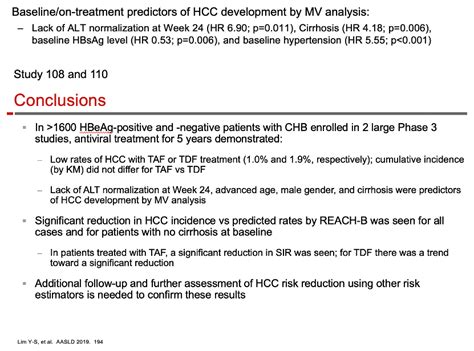 IMPACT OF TREATMENT WITH TENOFOVIR ALAFENAMIDE (TAF) OR TENOFOVIR DISOPROXIL FUMARATE (TDF) ON ...