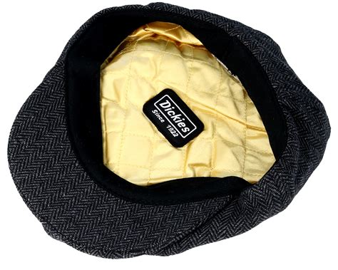 Tucson Black Flat Cap - Dickies caps - Hatstoreworld.com