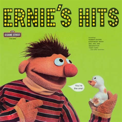 Ernie (Jim Henson) - Se alla låtar och listplaceringar - NostalgiListan