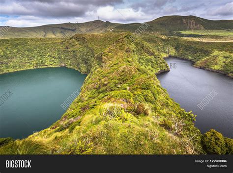 Azores Landscape Lake Image & Photo (Free Trial) | Bigstock